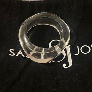 Clear, Sassy Jones bangle